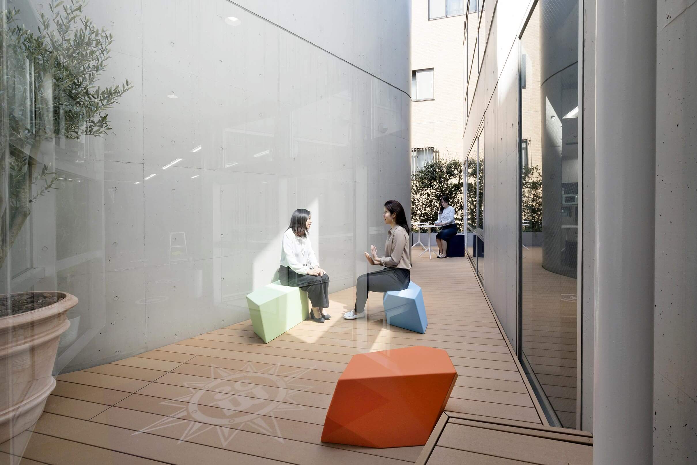 屋外テラスの設置事例