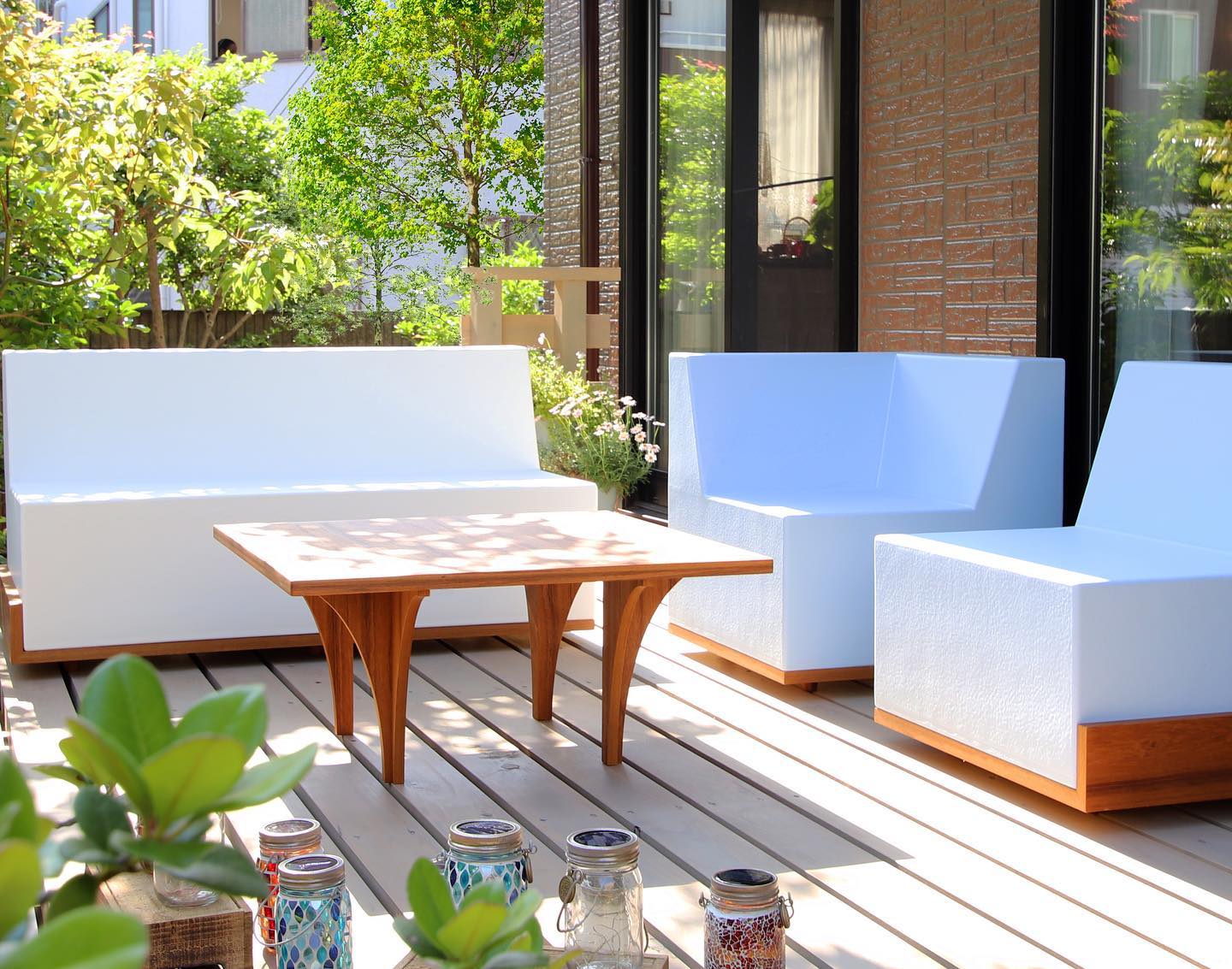 ガーデンファニチャー事例